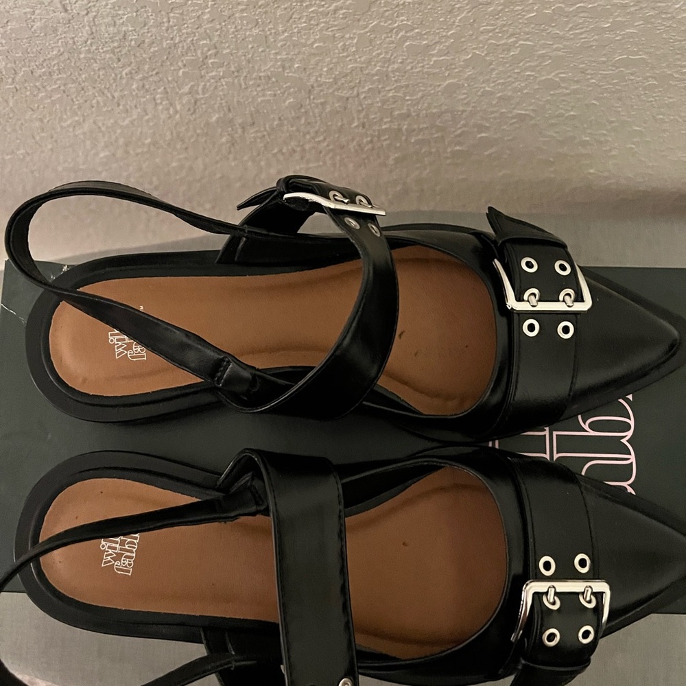 Wild Fable Black Strappy Heels - Picture 2 of 3